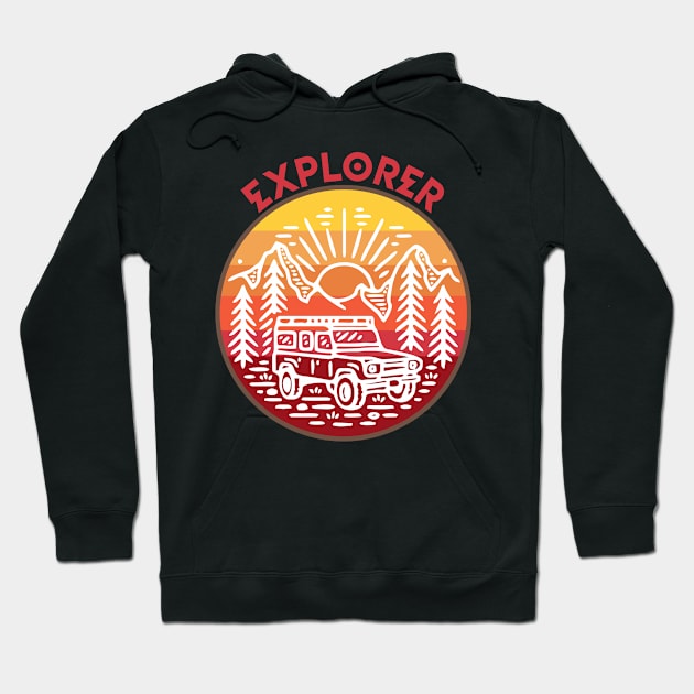 EXPLORER Hoodie by Juan726